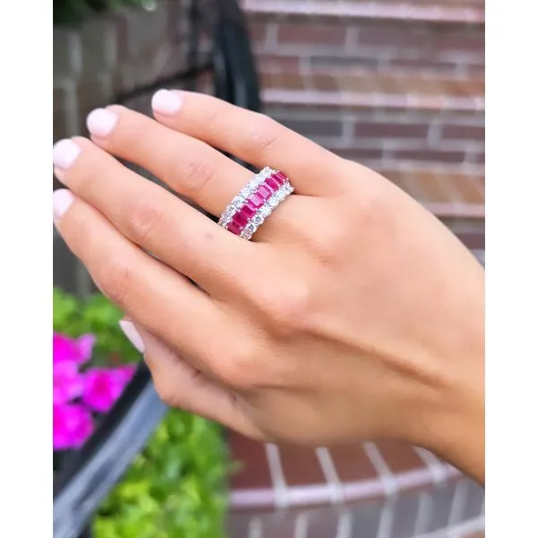 Color stone Ring Image 2 Mollys Jewelers Brooklyn, NY