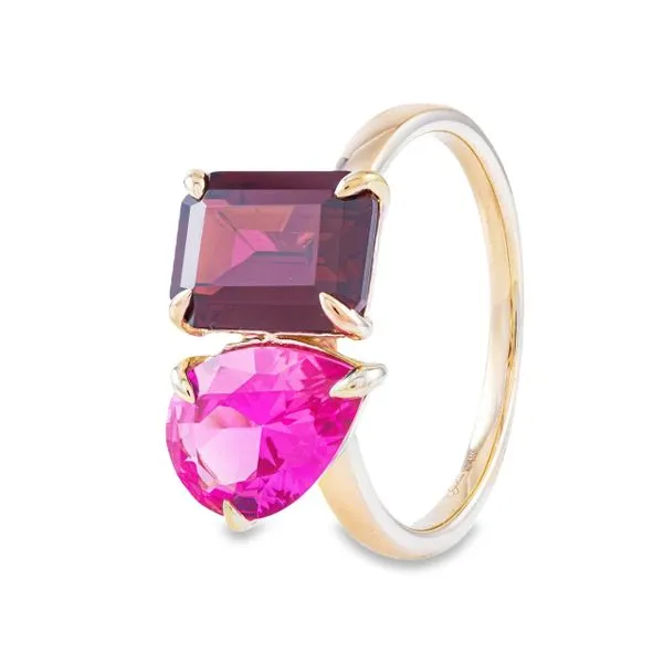 Color stone Ring Image 3 Mollys Jewelers Brooklyn, NY