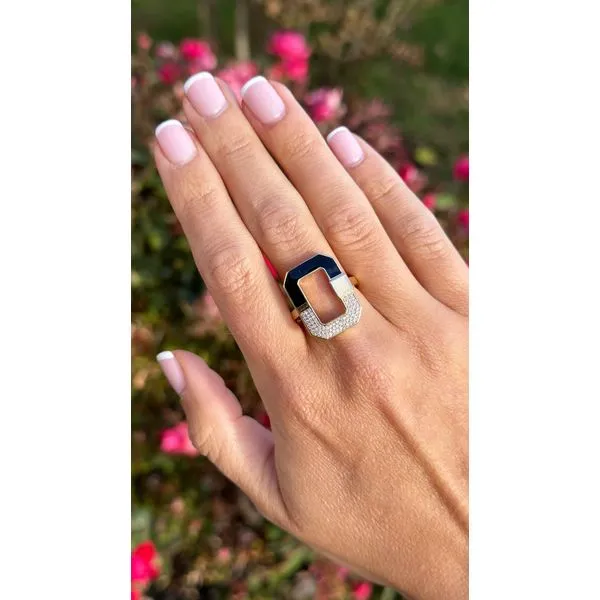 Color stone Ring Image 2 Mollys Jewelers Brooklyn, NY