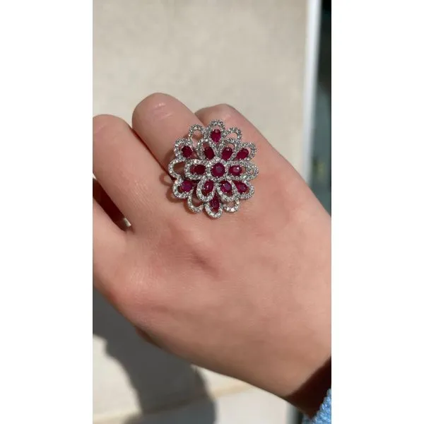 Color stone Ring Mollys Jewelers Brooklyn, NY