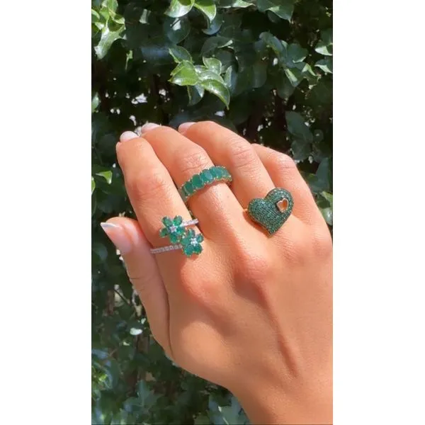 Color stone Ring Image 2 Mollys Jewelers Brooklyn, NY