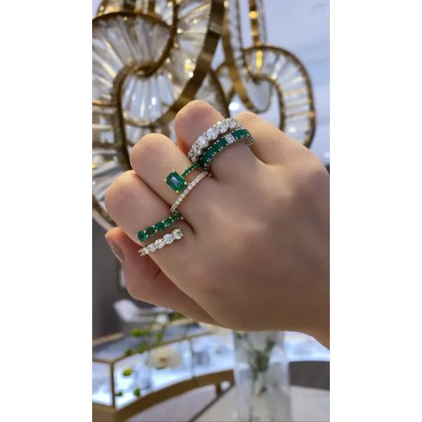 Color stone Ring Image 2 Mollys Jewelers Brooklyn, NY