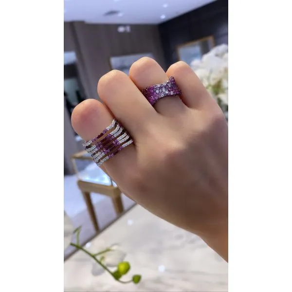 Color stone Ring Image 4 Mollys Jewelers Brooklyn, NY