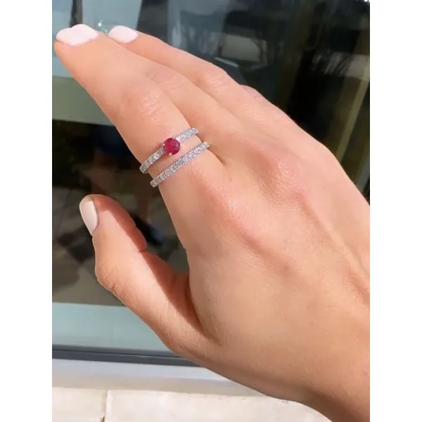 Color stone Ring Mollys Jewelers Brooklyn, NY