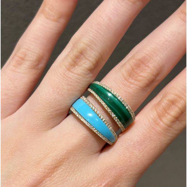 Color stone Ring Mollys Jewelers Brooklyn, NY