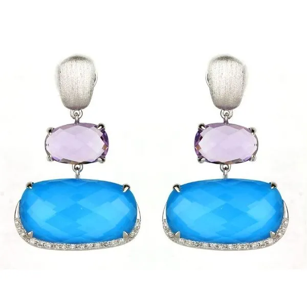 Colored Stone Earring Mollys Jewelers Brooklyn, NY