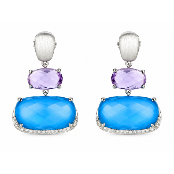 Colored Stone Earring Mollys Jewelers Brooklyn, NY