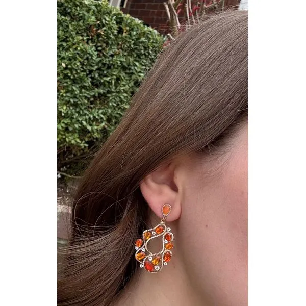 Colored Stone Earring Mollys Jewelers Brooklyn, NY