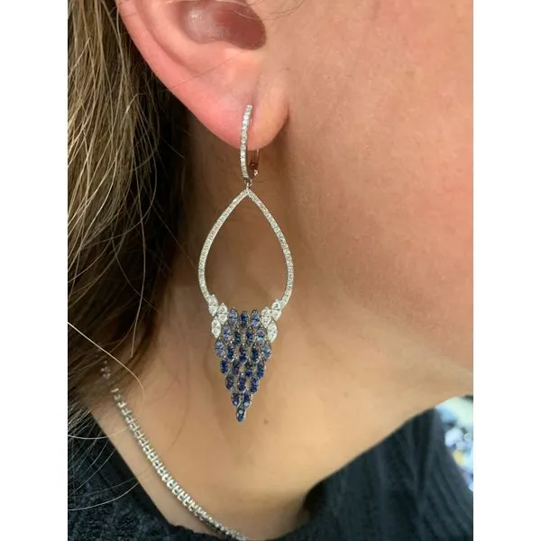 Colored Stone Earring Mollys Jewelers Brooklyn, NY
