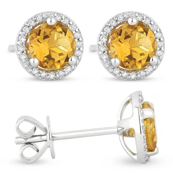 Colored Stone Earring Mollys Jewelers Brooklyn, NY