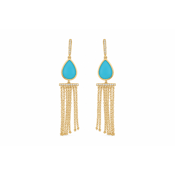 Colored Stone Earring Mollys Jewelers Brooklyn, NY