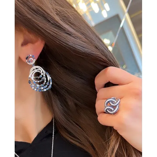 Colored Stone Earring Mollys Jewelers Brooklyn, NY