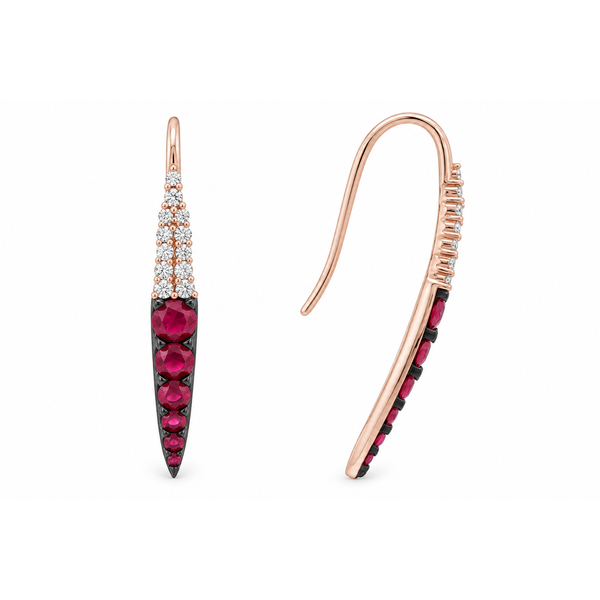 Colored Stone Earring Mollys Jewelers Brooklyn, NY