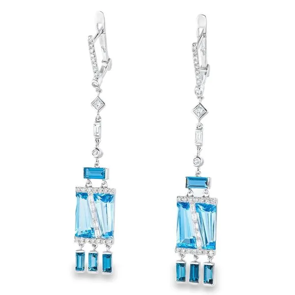 Colored Stone Earring Mollys Jewelers Brooklyn, NY