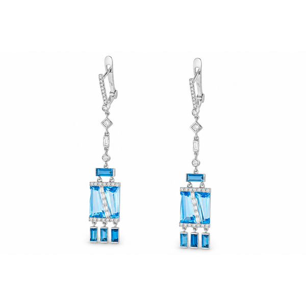 Colored Stone Earring Mollys Jewelers Brooklyn, NY
