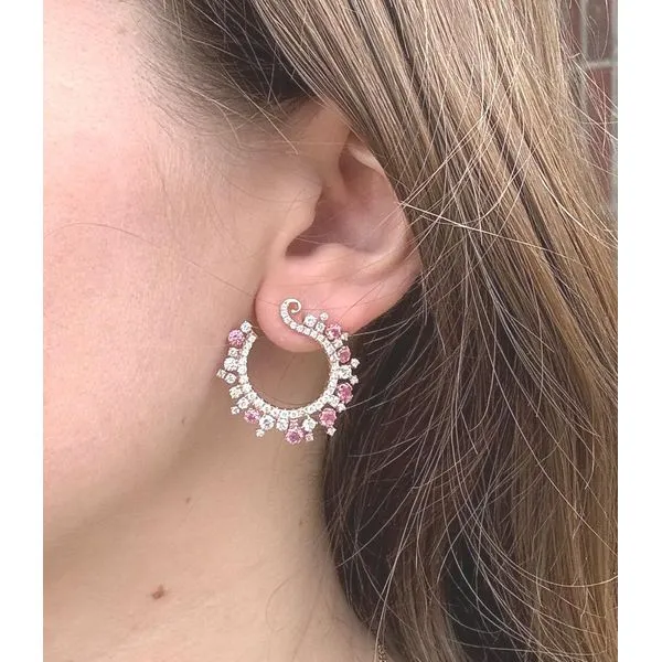 Colored Stone Earring Mollys Jewelers Brooklyn, NY