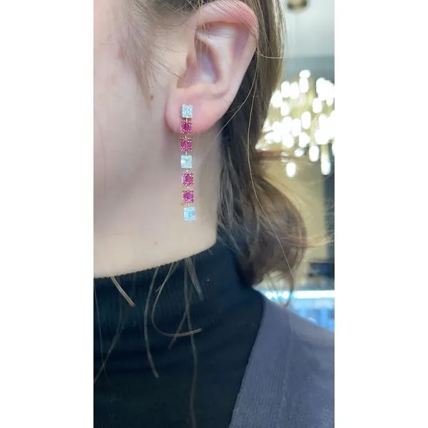 Colored Stone Earring Mollys Jewelers Brooklyn, NY