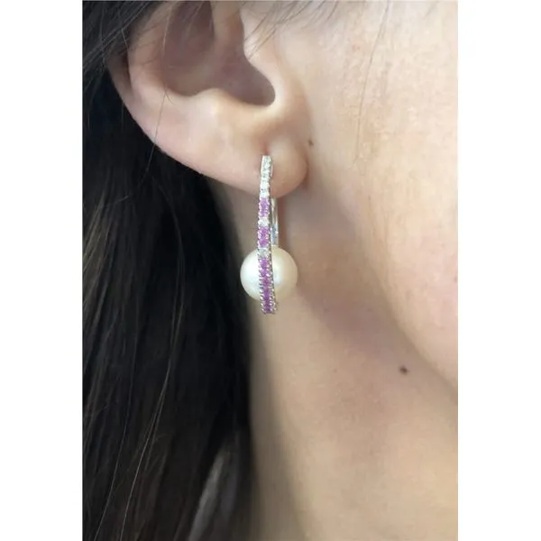 Colored Stone Earring Image 2 Mollys Jewelers Brooklyn, NY