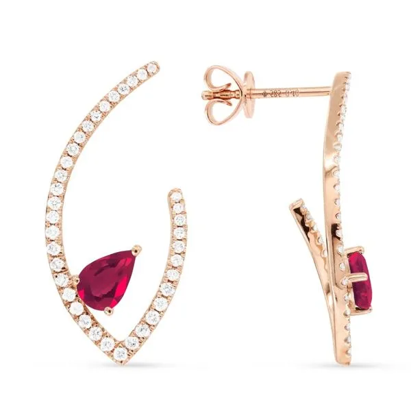 Colored Stone Earring Mollys Jewelers Brooklyn, NY