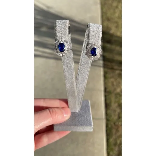 Colored Stone Earring Image 2 Mollys Jewelers Brooklyn, NY