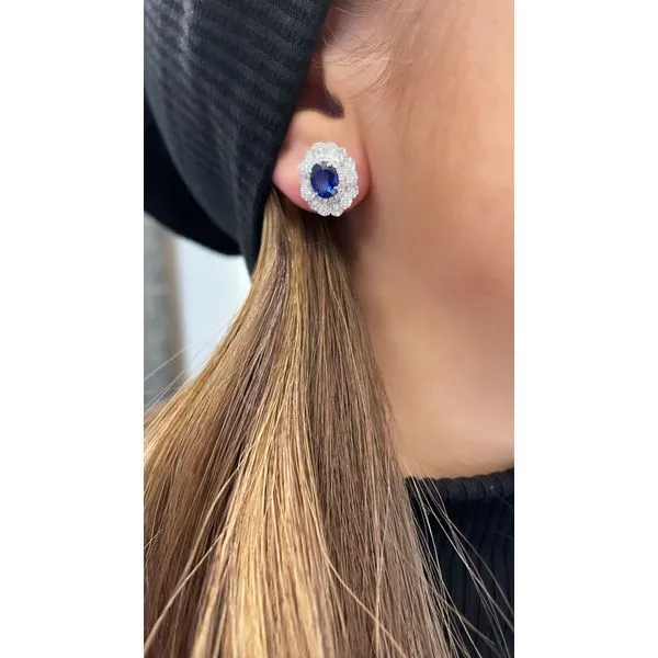 Colored Stone Earring Mollys Jewelers Brooklyn, NY