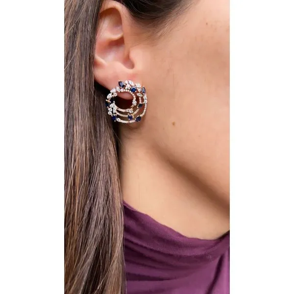 Colored Stone Earring Mollys Jewelers Brooklyn, NY