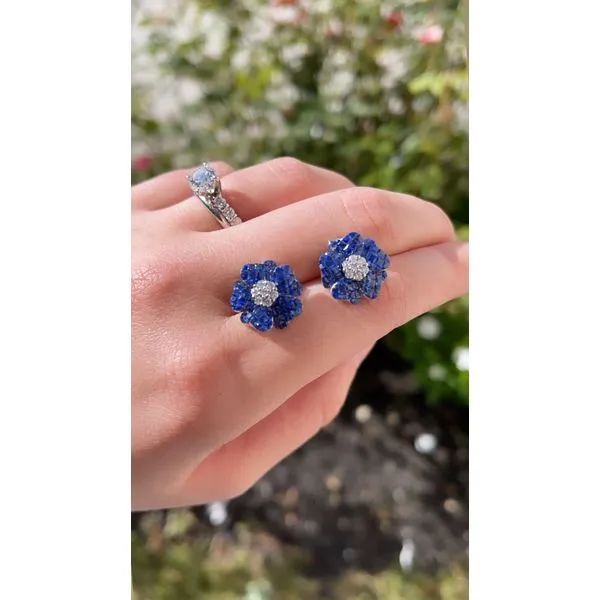 Colored Stone Earring Mollys Jewelers Brooklyn, NY