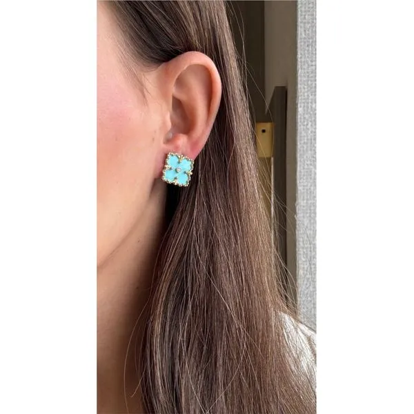 Colored Stone Earring Mollys Jewelers Brooklyn, NY