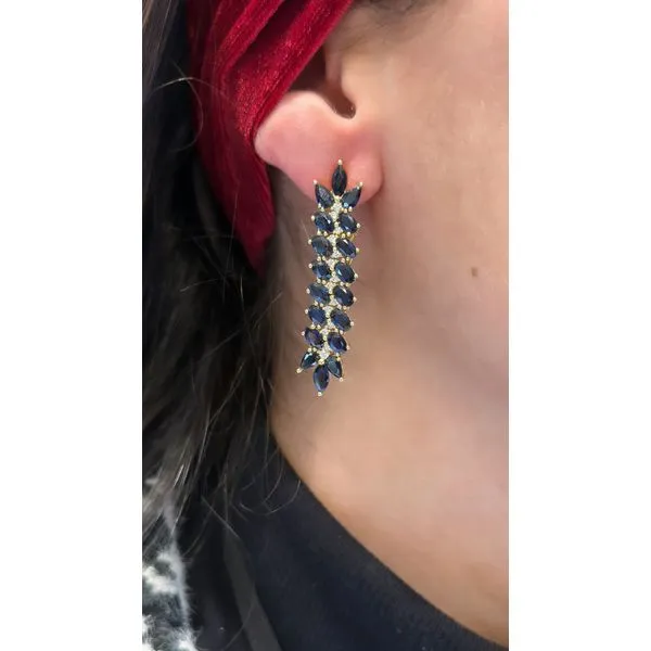 Colored Stone Earring Mollys Jewelers Brooklyn, NY