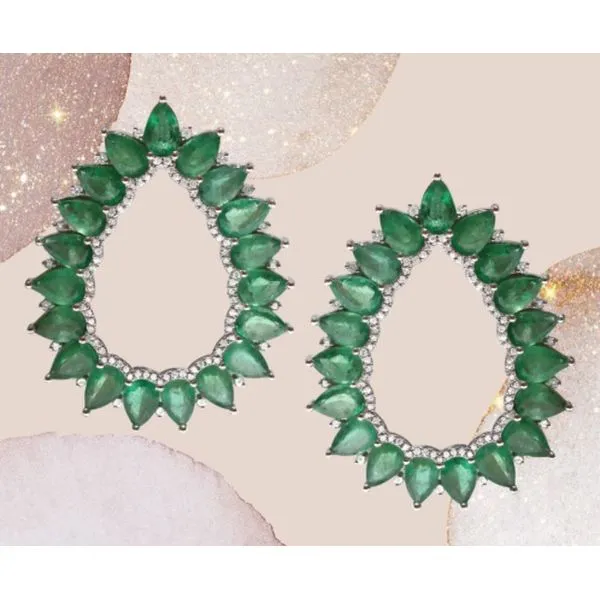 Colored Stone Earring Mollys Jewelers Brooklyn, NY