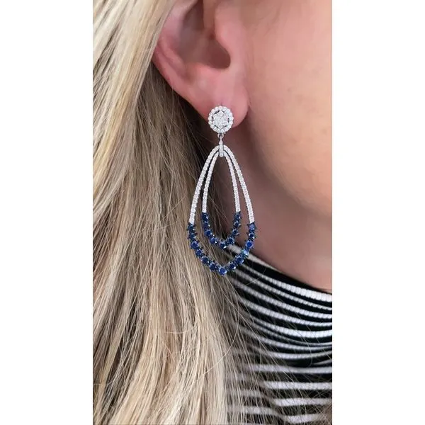 Colored Stone Earring Mollys Jewelers Brooklyn, NY