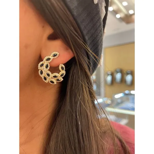 Colored Stone Earring Mollys Jewelers Brooklyn, NY