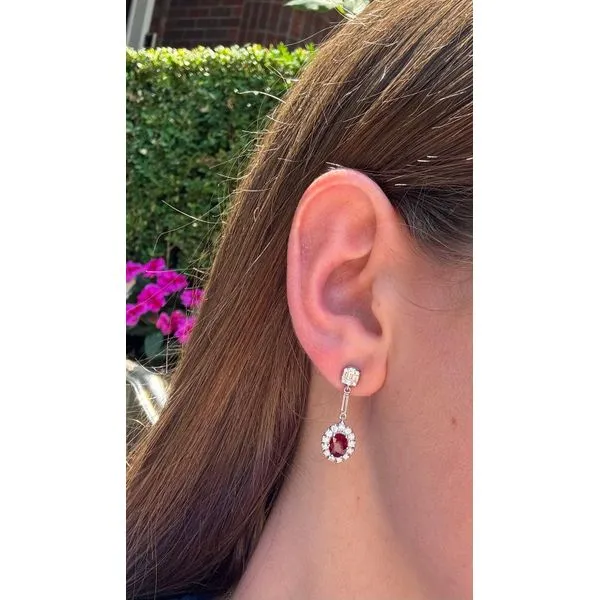 Colored Stone Earring Mollys Jewelers Brooklyn, NY