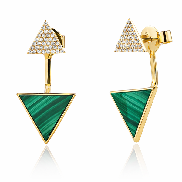 Colored Stone Earring Mollys Jewelers Brooklyn, NY