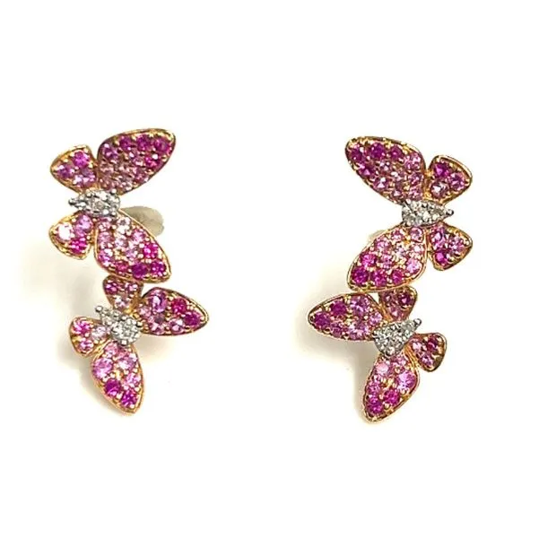 Colored Stone Earring Image 2 Mollys Jewelers Brooklyn, NY