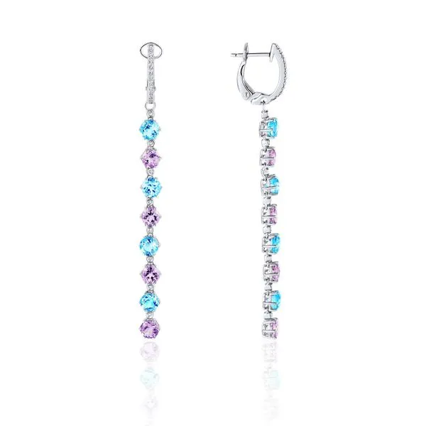 Colored Stone Earring Mollys Jewelers Brooklyn, NY