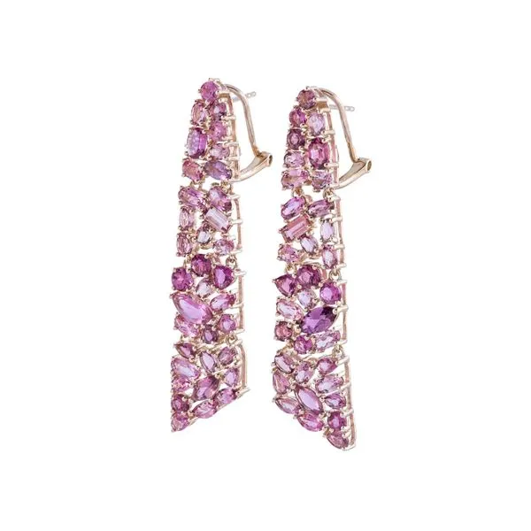 Colored Stone Earring Image 2 Mollys Jewelers Brooklyn, NY