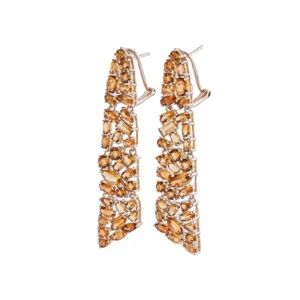 Colored Stone Earring Image 2 Mollys Jewelers Brooklyn, NY