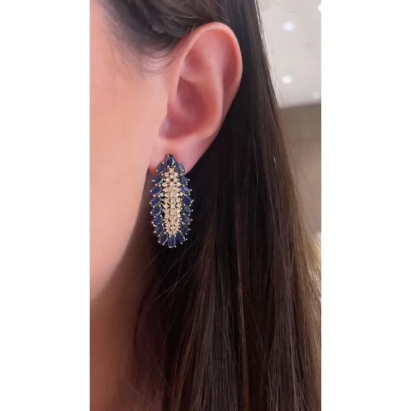 Colored Stone Earring Mollys Jewelers Brooklyn, NY