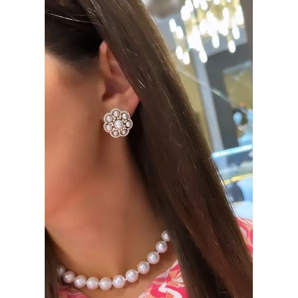 Colored Stone Earring Image 2 Mollys Jewelers Brooklyn, NY