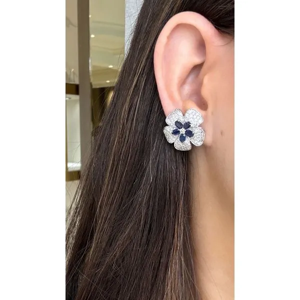 Colored Stone Earring Image 2 Mollys Jewelers Brooklyn, NY