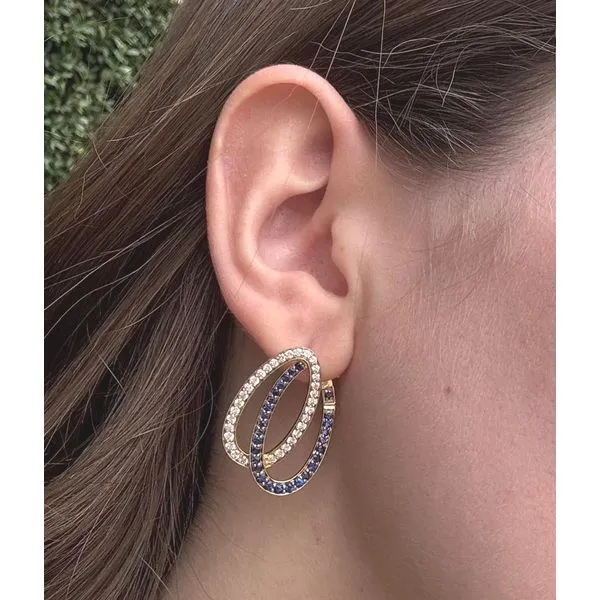 Colored Stone Earring Mollys Jewelers Brooklyn, NY