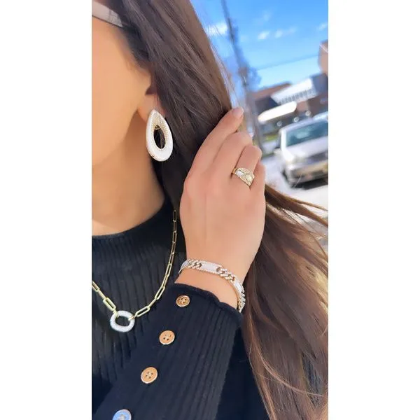 Colored Stone Earring Image 3 Mollys Jewelers Brooklyn, NY