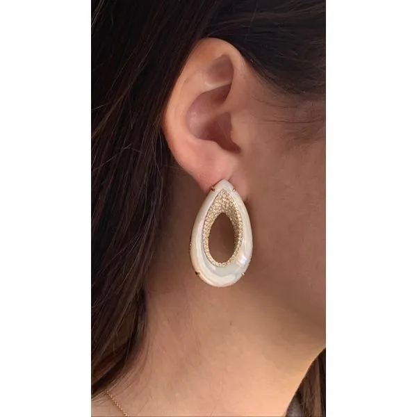 Colored Stone Earring Mollys Jewelers Brooklyn, NY