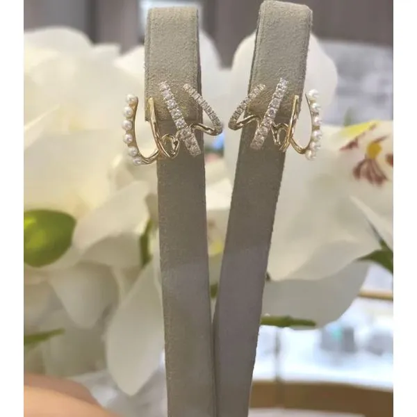 Colored Stone Earring Image 2 Mollys Jewelers Brooklyn, NY