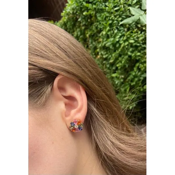 Colored Stone Earring Mollys Jewelers Brooklyn, NY