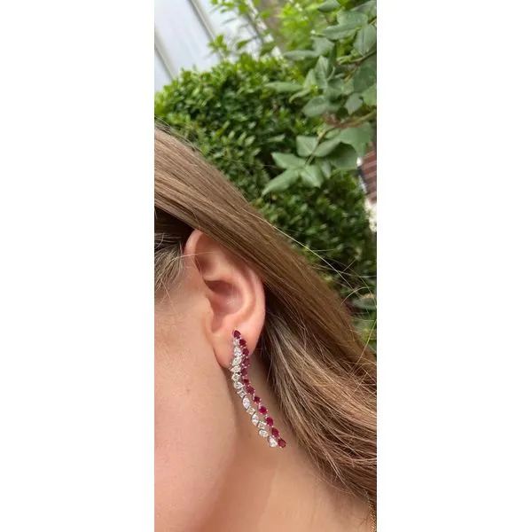 Colored Stone Earring Mollys Jewelers Brooklyn, NY