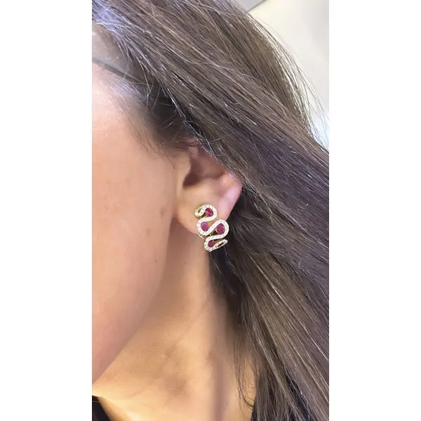 Colored Stone Earring Mollys Jewelers Brooklyn, NY