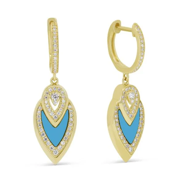Colored Stone Earring Mollys Jewelers Brooklyn, NY