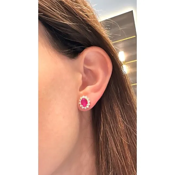 Colored Stone Earring Mollys Jewelers Brooklyn, NY